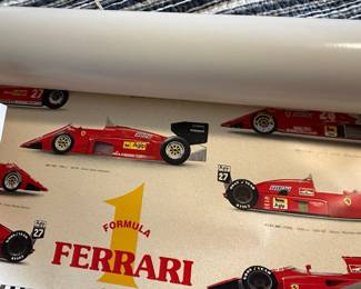 Ferrari Formula 1 Posters