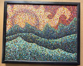 Ocean Starr Cline Original Painting "New Day"