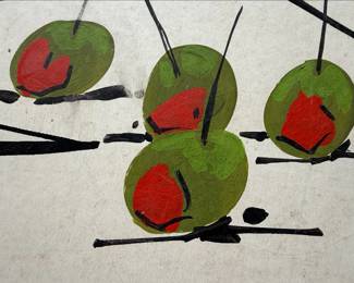 Don Davie Style Martini Illustration