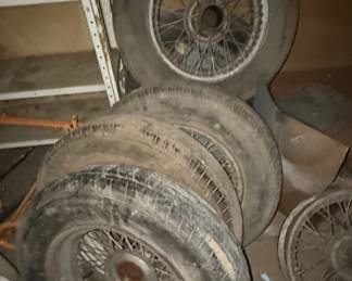 Vintage Wire Spoke Wheels