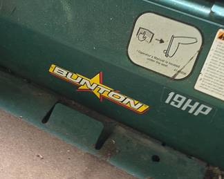 Bunton "Rocker" 19HP Riding Mower