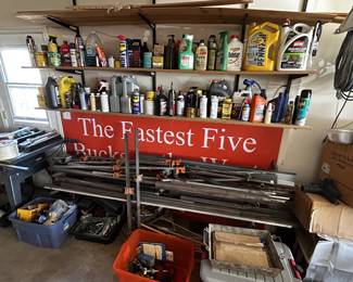 Garage Lot of variety of tools