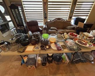 cookware and glassware