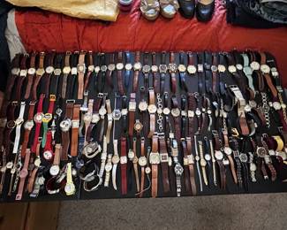 Huge lot of watches (All working condition-just need batteries)