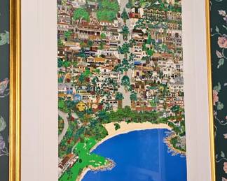 "Carmel by the Sea" by Jan Davidson, 33/100 Limited Edition, Pencil Signed & Numbered.