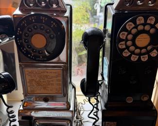 Vintage pay phone