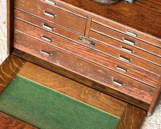 Antique tool chest