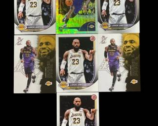 137 Lot 453h Lot LeBron James Basketball Cards