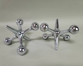 125 Lot 342 Mid century Bill Curry style decorative jacks