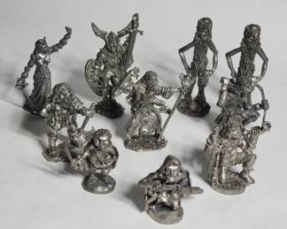 093 Lot 347h Vintage Lord of Rings Kevin OHare pewter