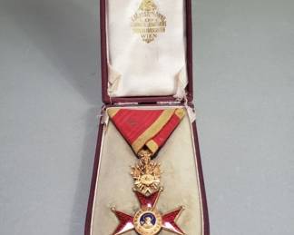 010 Lot 23 14k gold Vatican Order of St. Gregory the Great