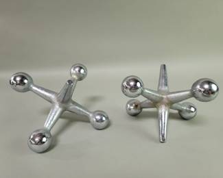 126 Lot 345 Mid century Bill Curry style iron decorative