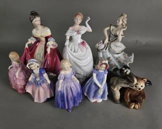 090 Lot 314 Group of porcelain and ceramic Royal Doulton