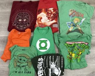 Lot # : 339h - Lot of 8 t-shirts