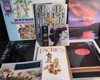 Lot # : 344h - 9 books, Art Deco, The Cigar & Faeries