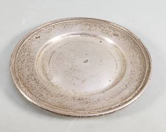 099 Lot 581 Sterling silver plate
