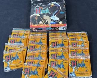 Lot # : 316h - Lot of 36 1991 Topps Hook trading card packs