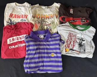 Lot # : 380h - Lot of 6 t-shirts