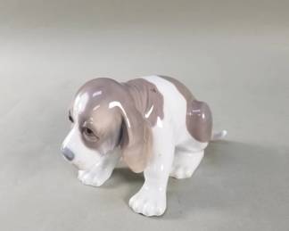 Lot # : 306 - LLADRO porcelain dog figurine