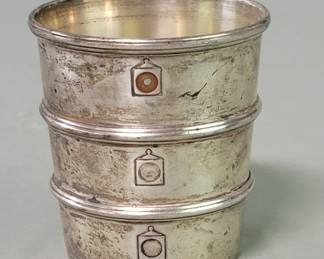 112 Lot 433 Gorham sterling silver Spotlight jigger