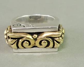 042 Lot 540 King Baby sterling silver ring