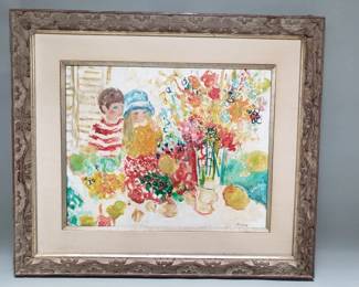 161 Lot 264u Signed Impressioniststyle painting