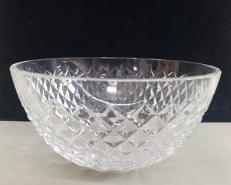 186 Lot 101 Waterford crystal bowl