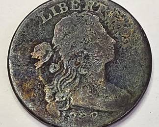 Lot # : 27 - 1796–1807 U.S. Draped Bust large cent, date illegible