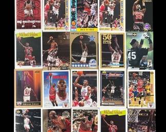138 Lot 454h Lot Michael Jordan Basketball Cards