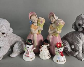 Lot # : 365 - Group of ceramic figures