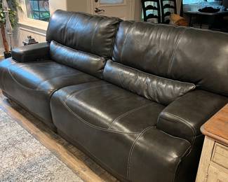 Electric Leather Sofa LIKE NEW!!
