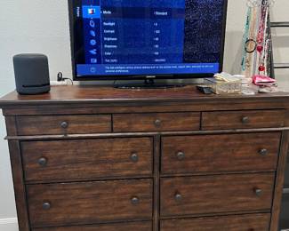 Large solid wood dresser