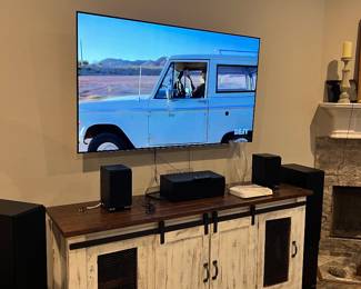 Large TV & Console