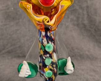 Murano Style Clown