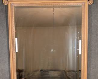 Carolina Mirror Co Shell Crested Mirror
