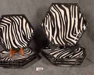 Roscher & Co Zebra Plates