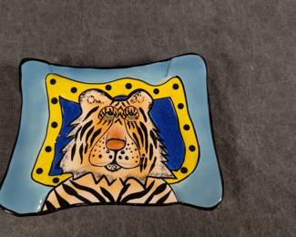 Lynda Cornelle Swak Walter the Tiger Tray 2003