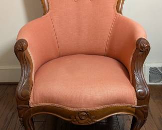 Victorian Carved Chair