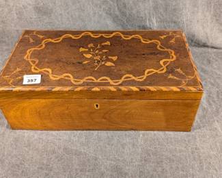 Inlaid Victorian Box