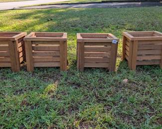 Wooden Planters