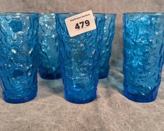 Anchor Hocking Blue Milano Tumblers