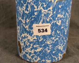 Spatterware Pail