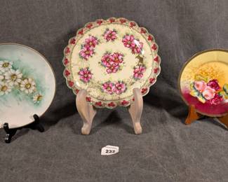 Hand Painted Plates inc Nippon