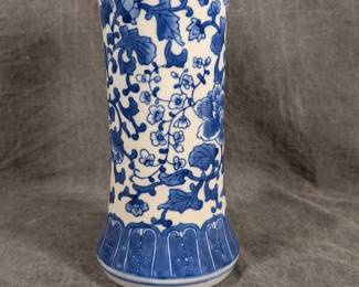 Blue & White Porcelain Vase