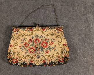 French Tapestry Evening Bag
