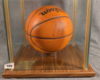 Michael Jordan Signed Basketball