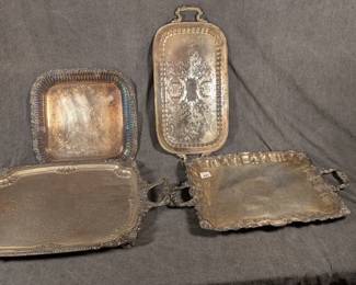 Silverplate Trays