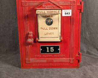 Gamewell Fire Alarm Station Box