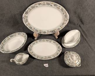 A large service of Noritake Silvine