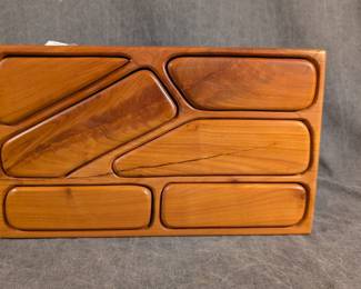 MCM Puzzle Drawer Jewel Box